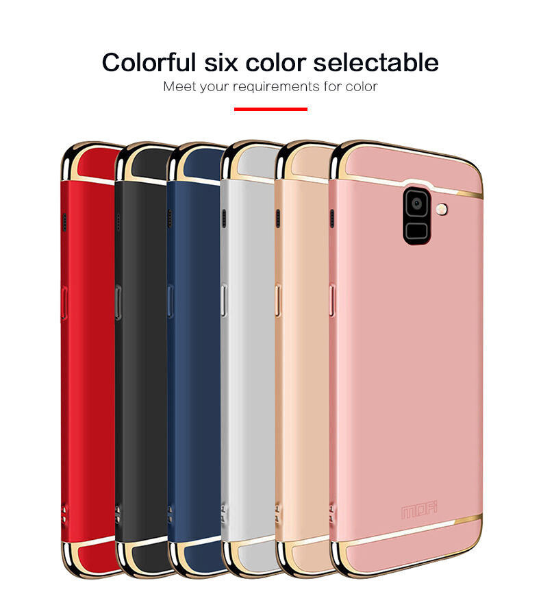 Mofi Guard műanyag tok Samsung Galaxy J6 (2018) - kék