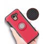 Tartós tok tartóval Samsung Galaxy J6 (2018) - piros