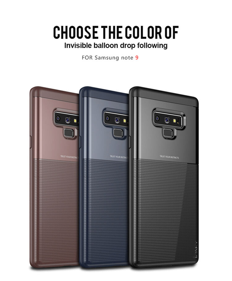 Ipaky műanyag tok Samsung Galaxy Note 9 - barna