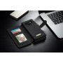 Caseme 2 az egyben pénztárcás tok Samsung Galaxy Note 9 - barna