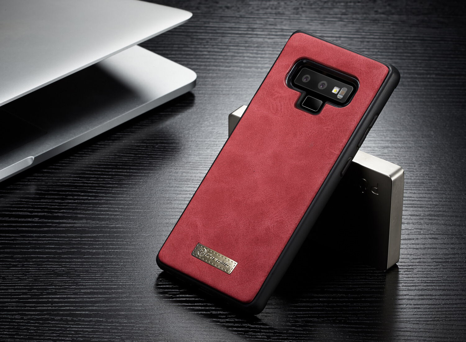 Caseme 2 az egyben pénztárcás tok Samsung Galaxy Note 9 - piros