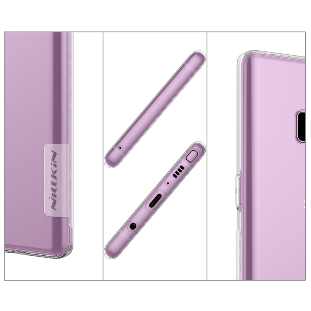 Nillkin Nature műanyag transzparens tok Samsung Galaxy Note 9 - szürke