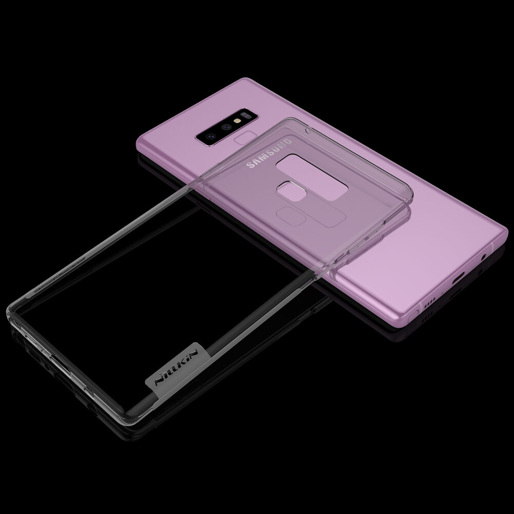 Nillkin Nature műanyag transzparens tok Samsung Galaxy Note 9 - szürke