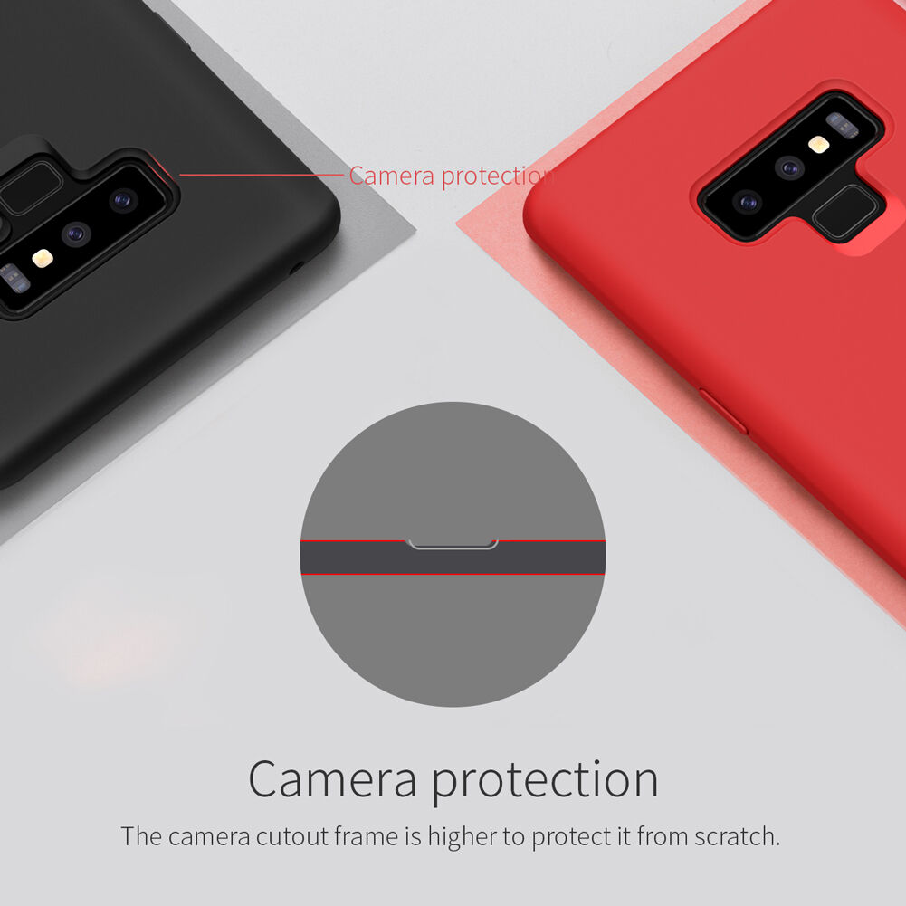 Nillkin műanyag tok Liquid Samsung Galaxy Note 9 - fekete