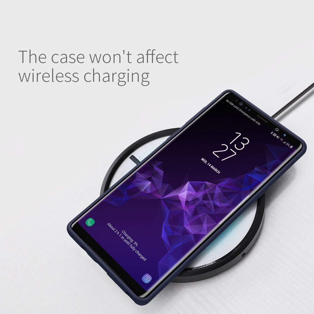 Nillkin műanyag tok Liquid Samsung Galaxy Note 9 - fekete