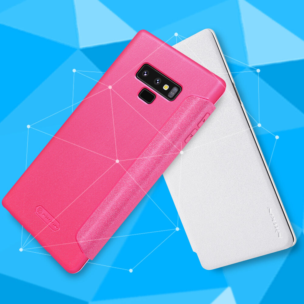 Nillkin Sparkle flip cover tok Samsung Galaxy Note 9 - fehér