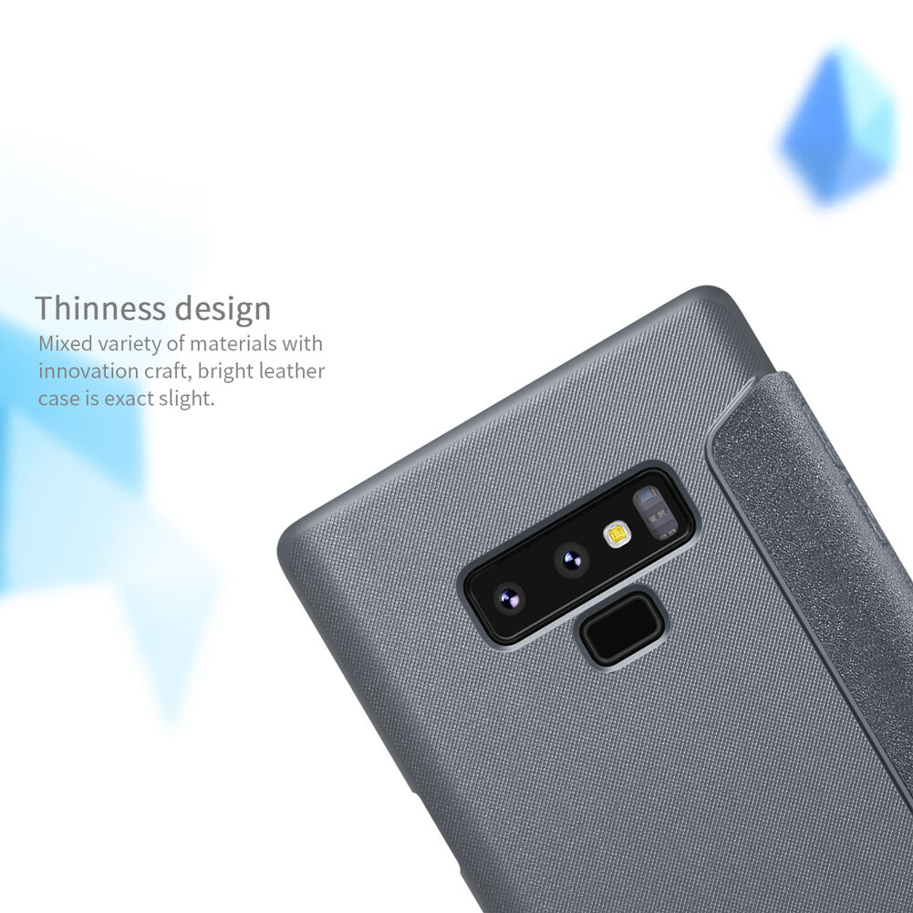 Nillkin Sparkle flip cover tok Samsung Galaxy Note 9 - fehér