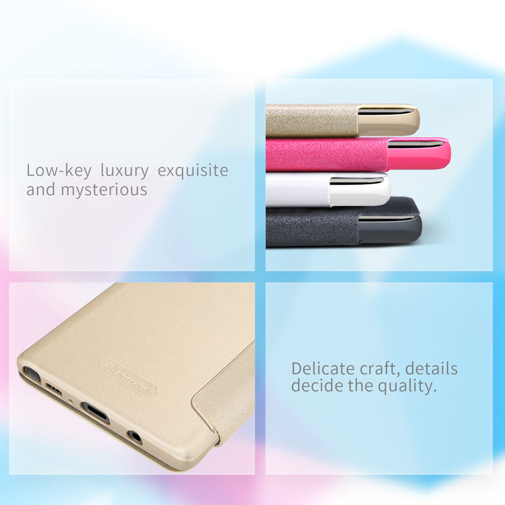 Nillkin Sparkle flip cover tok Samsung Galaxy Note 9 - fehér