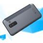 Nillkin Sparkle flip cover tok Samsung Galaxy A6 Plus (2018) - fekete