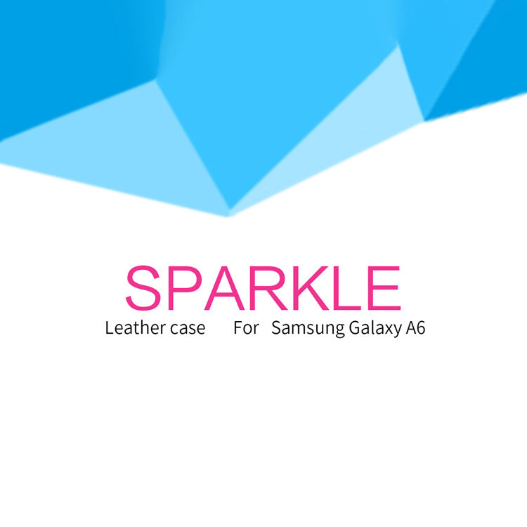 Nillkin Sparkle flip cover tok Samsung Galaxy A6 (2018) - arany