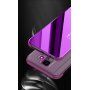 Tükrös fémezett tok Samsung Galaxy A6 (2018) - fekete