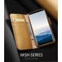 Dux Ducis Wish flip cover tok Samsung Galaxy Note 8 - sötétkék