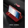 Dux Ducis Wish flip cover tok Samsung Galaxy Note 8 - sötétkék