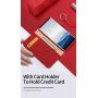 Dux Ducis Wish flip cover tok Samsung Galaxy Note 8 - piros