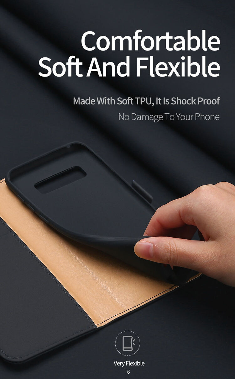Dux Ducis Wish flip cover tok Samsung Galaxy Note 8 - piros