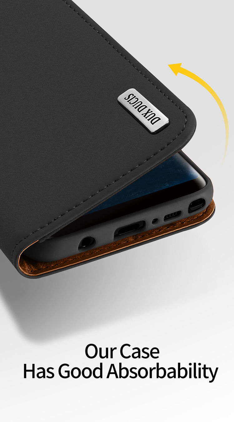 Dux Ducis Wish flip cover tok Samsung Galaxy Note 8 - piros