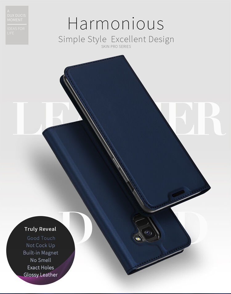 Dux Ducis Skin Pro flip cover tok Samsung Galaxy J6 (2018) - szürke