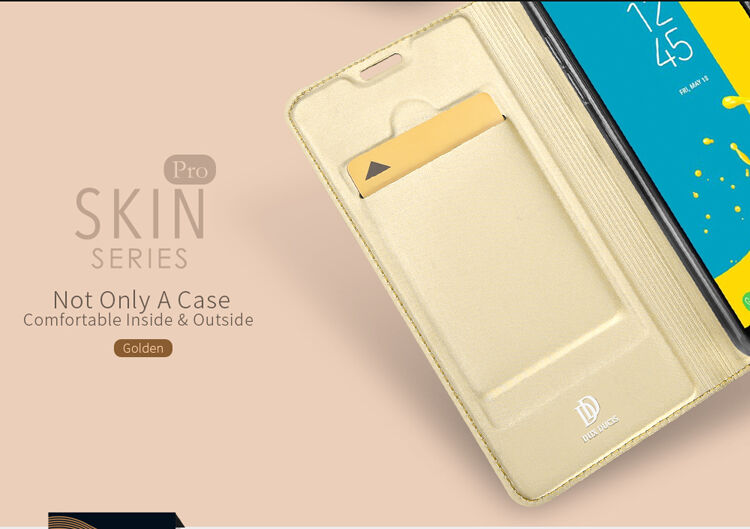 Dux Ducis Skin Pro flip cover tok Samsung Galaxy J6 (2018) - szürke