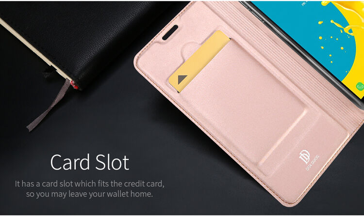 Dux Ducis Skin Pro flip cover tok Samsung Galaxy J6 (2018) - szürke