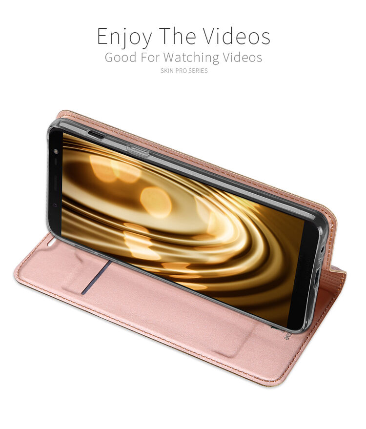 Dux Ducis Skin Pro flip cover tok Samsung Galaxy J6 (2018) - szürke