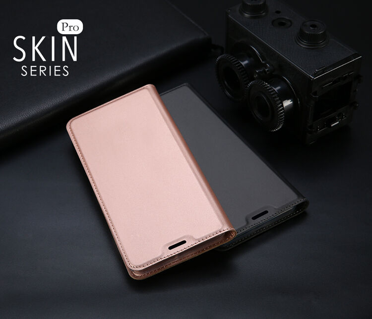 Dux Ducis Skin Pro flip cover tok Samsung Galaxy J6 (2018) - szürke