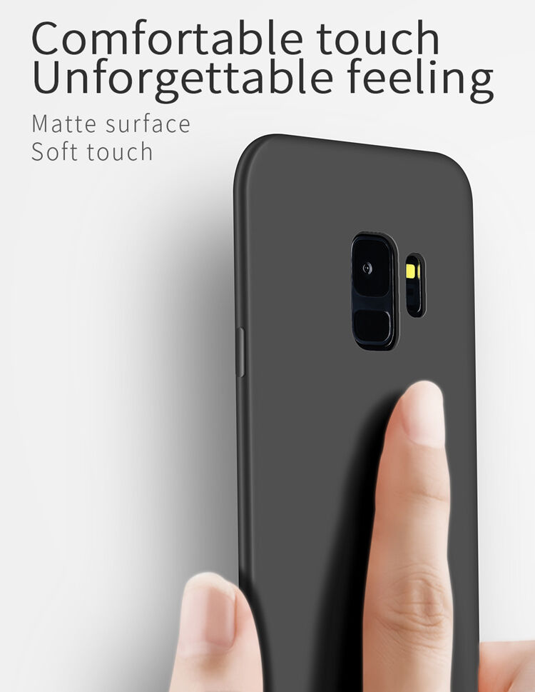 X-Level műanyag tok Frosted Samsung Galaxy S9 - arany
