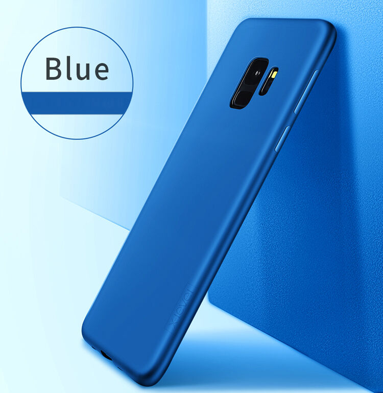 X-Level műanyag tok Frosted Samsung Galaxy S9 - arany