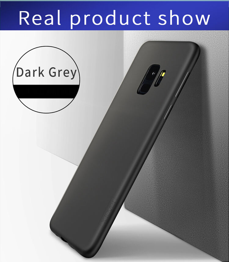 X-Level műanyag tok Frosted Samsung Galaxy S9 - piros