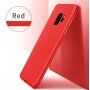 X-Level műanyag tok Frosted Samsung Galaxy S9 - piros