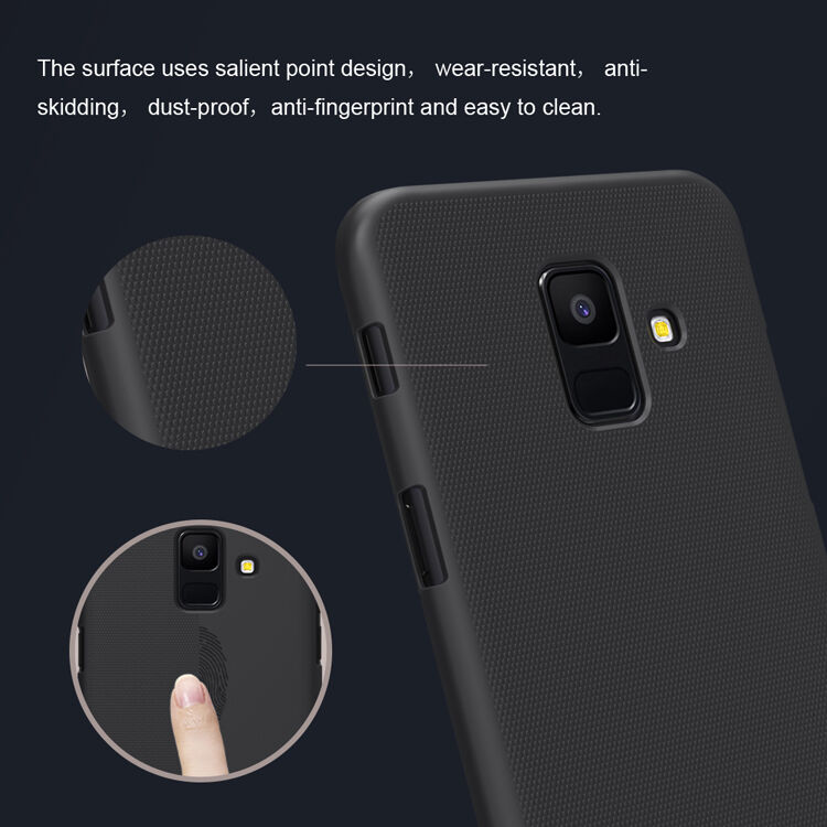 Nillkin Super Frosted tok Samsung Galaxy A6 (2018) - fekete