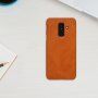 Nillkin Qin bőr flip cover tok Samsung Galaxy A6 Plus (2018) - piros