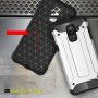 Szuper tartós Armor tok Samsung Galaxy A6 Plus (2018) - rózsaszín-arany