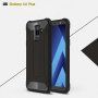 Szuper tartós Armor tok Samsung Galaxy A6 Plus (2018) - rózsaszín-arany