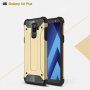 Szuper tartós Armor tok Samsung Galaxy A6 Plus (2018) - rózsaszín-arany