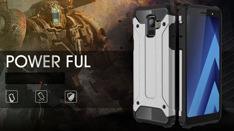 Szuper tartós Armor tok Samsung Galaxy A6 (2018) - arany