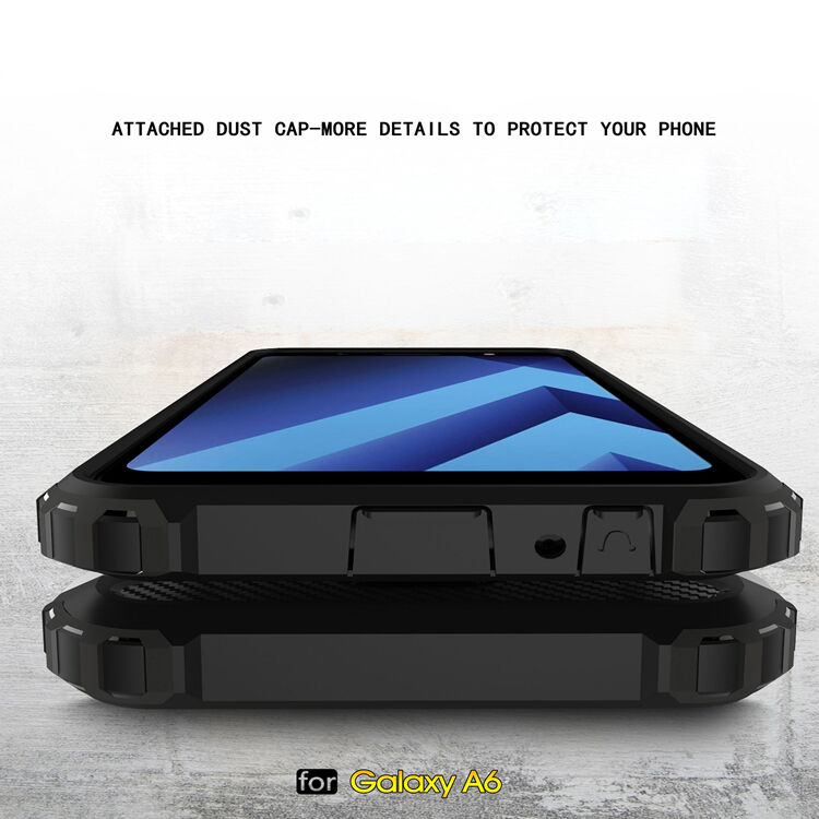 Szuper tartós Armor tok Samsung Galaxy A6 (2018) - arany