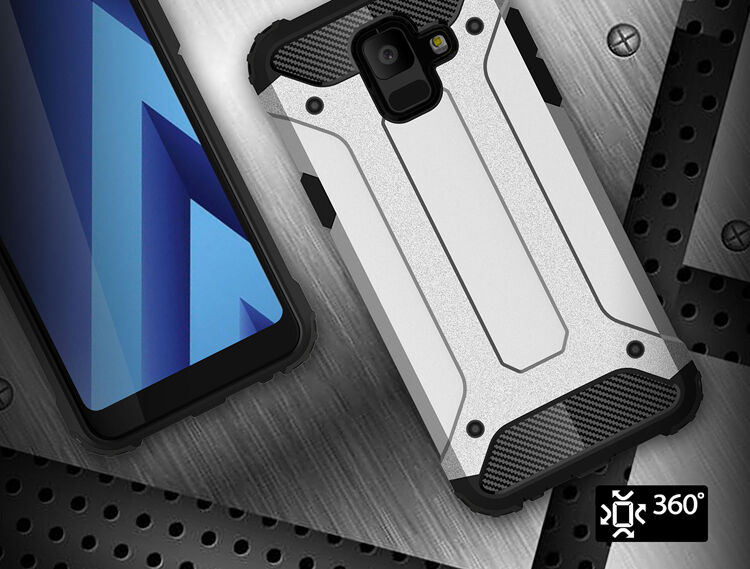 Szuper tartós Armor tok Samsung Galaxy A6 (2018) - arany