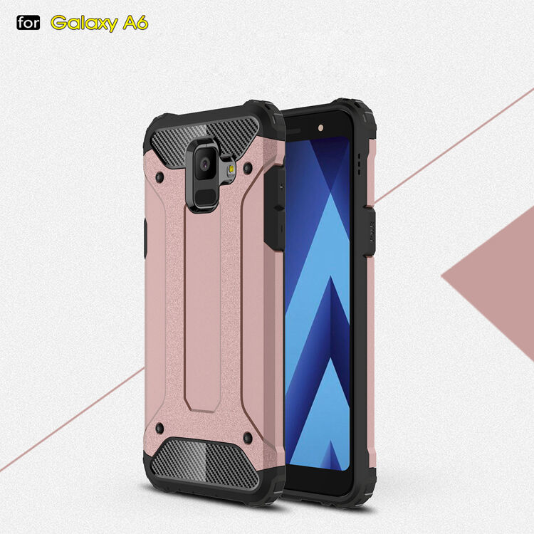 Szuper tartós Armor tok Samsung Galaxy A6 (2018) - arany