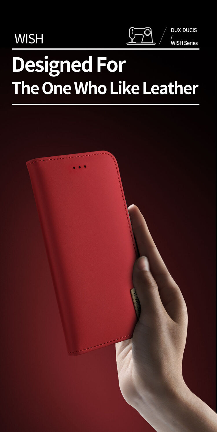 Dux Ducis Wish flip cover tok Samsung Galaxy S8 - fekete
