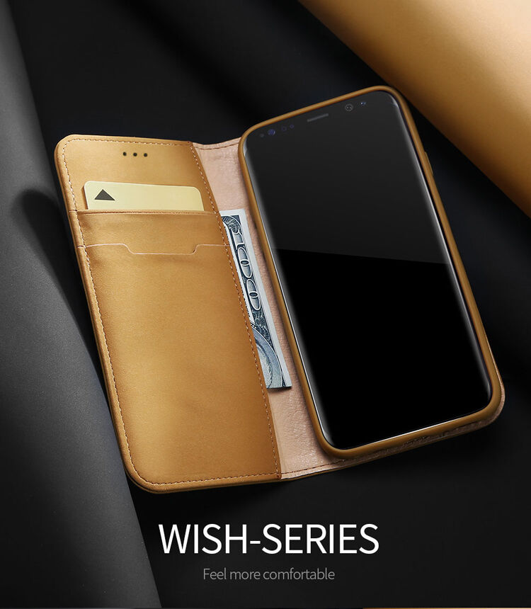 Dux Ducis Wish flip cover tok Samsung Galaxy S8 - fekete