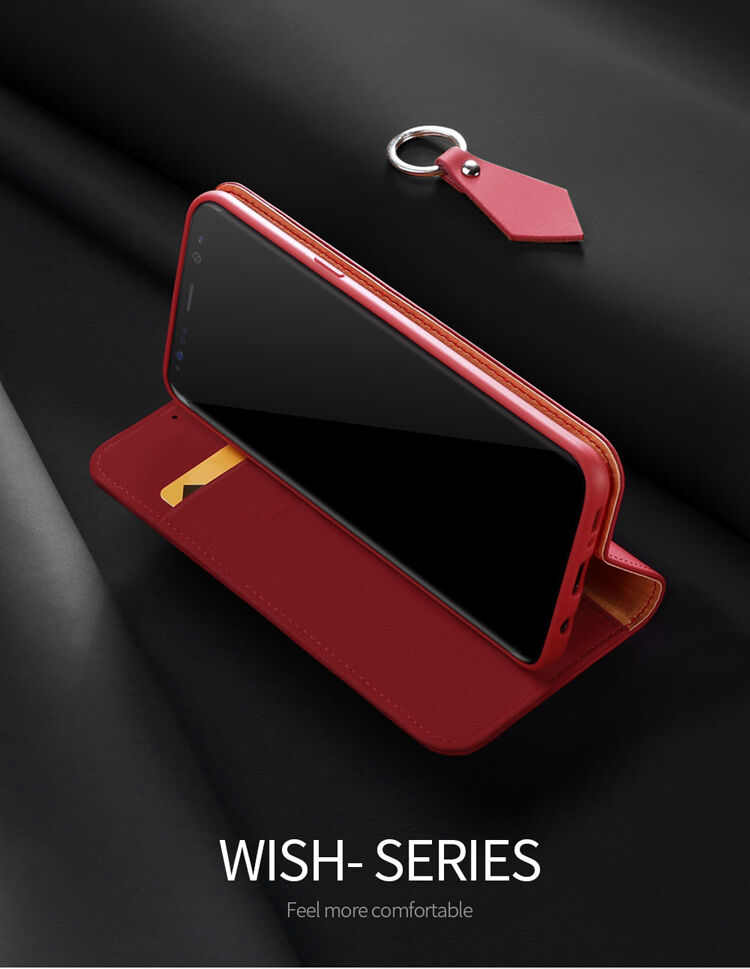 Dux Ducis Wish flip cover tok Samsung Galaxy S8 - fekete