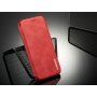 LC.Imeeke bőr flip cover tok Samsung Galaxy S9 - barna