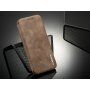 LC.Imeeke bőr flip cover tok Samsung Galaxy S9 - piros