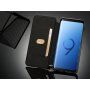 LC.Imeeke bőr flip cover tok Samsung Galaxy S9 - piros