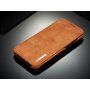 LC.Imeeke bőr flip cover tok Samsung Galaxy S9 - piros