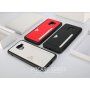 Dux Ducis Pocard bőr tok Samsung Galaxy A8 (2018) - fehér