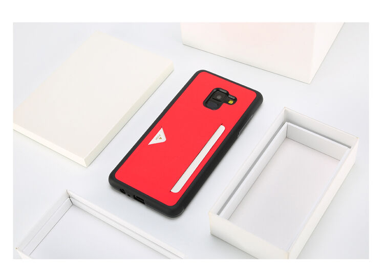 Dux Ducis Pocard bőr tok Samsung Galaxy A8 (2018) - fehér