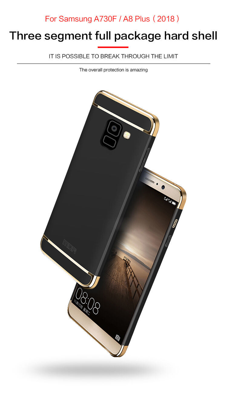 Mofi műanyag tok Samsung Galaxy A8 Plus (2018) - piros