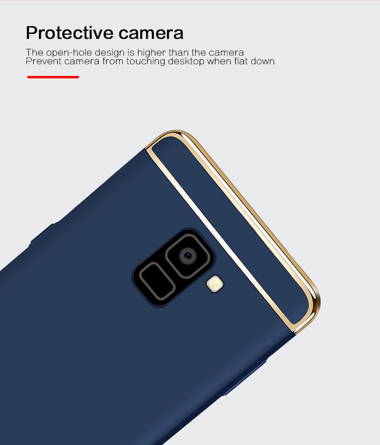 Mofi műanyag tok Samsung Galaxy A8 Plus (2018) - fekete