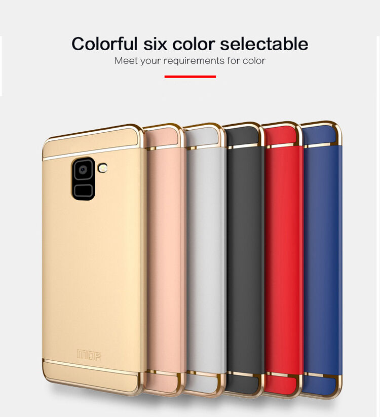 Mofi műanyag tok Samsung Galaxy A8 (2018) - kék